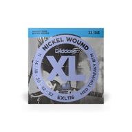 Struny pre elektrickú gitaru D'ADDARIO EXL116 (11-52) Struny pre elektrickú gitaru D'ADDARIO EXL116 (11-52)