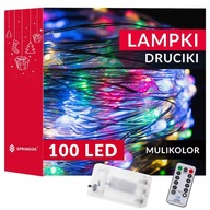 SVETLÁ NA VIANOČNÝ STROMČEK MICRO 100 LED BATÉRIE + DIAĽKOVÉ OVLÁDANIE 10m SVETLÁ NA VIANOČNÝ STROMČEK MICRO 100 LED BATÉRIE + DIAĽKOVÉ OVLÁDANIE 10m