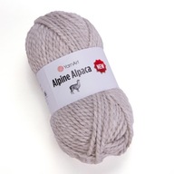 Yarnart Alpine Alpaca nová 150 g / 120 m farbu 1430 Svetelná béžová béžová béžová