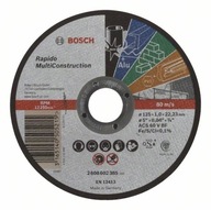 KORUNDOVÝ KOTOUČ MC125*1,0 ROV KORUNDOVÝ KOTOUČ MC125*1,0 ROV