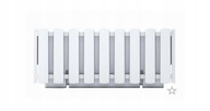 BOARDEE FENCYCASE DDEF400 BALKÓNOVÝ KVETINÁČ, BIELY BOARDEE FENCYCASE DDEF400 BALKÓNOVÝ KVETINÁČ, BIELY