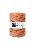 Paličkovaná šnúra Macrame 9mm 30m terakota Paličkovaná šnúra Macrame 9mm 30m terakota