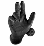 Nitrilové rukavice Grippaz 246 Black 50 kusov BL