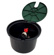OKRUHOVÁ KRABIČKA NA NASÁVANIE VODY S 3/4 PALCOVÝM VENTILOM OKRUHOVÁ KRABIČKA NA NASÁVANIE VODY S 3/4 PALCOVÝM VENTILOM