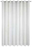 Rovný záves s kruhovým lemom 240x400 na balkón Rovný záves s kruhovým lemom 240x400 na balkón
