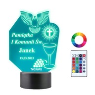 Suvenír na prvé sväté prijímanie, gravírovaný darček Suvenír na prvé sväté prijímanie, gravírovaný darček