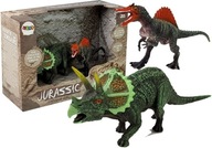 Sada figúrok dinosaurov Spinosaurus, Triceratops