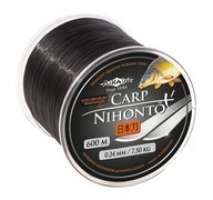 Mikado Nihonto Carp Line 0,26mm/600m - Čierna Mikado Nihonto Carp Line 0,26mm/600m - Čierna