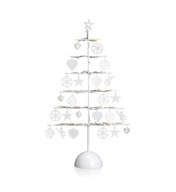 Vianočná dekorácia Borken 703384 biely vianočný stromček