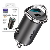 AUTONABÍJAČKA JOYROOM USB C/USB 45W RÝCHLA AUTONABÍJAČKA JOYROOM USB C/USB 45W RÝCHLA