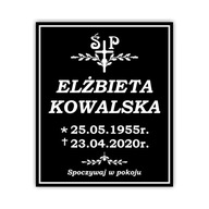 Náhrobná doska GRAWER doska na hrob 36x29 cm Náhrobná doska GRAWER doska na hrob 36x29 cm