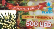 TEPLÉ BIELE SVIETIDLÁ NA VIANOČNÝ STROMČEK S BLESKOM 500 ZÁBLESK TEPLÉ BIELE SVIETIDLÁ NA VIANOČNÝ STROMČEK S BLESKOM 500 ZÁBLESK
