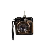 Sklenená cetka - kamera, čierna