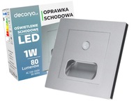 LED schodisková lampa Osvetlenie schodiska s pohybovým senzorom súmraku LED schodisková lampa Osvetlenie schodiska s pohybovým senzorom súmraku