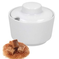 CUKORNÍK PORCELÁNOVÁ MISKA NA CUKOR, BIELE AKO CUKORNÍK PORCELÁNOVÁ MISKA NA CUKOR, BIELE AKO