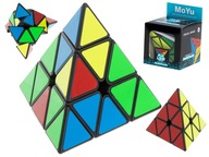 Logická kocka PYRAMINX Black MoYu Logická kocka PYRAMINX Black MoYu