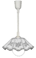 PLEXI kuchynská lampa 6 vzor BIELE plexi PLEXI kuchynská lampa 6 vzor BIELE plexi