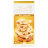 Lindt Les Grandes biela čokoláda s mandľami 150g Lindt Les Grandes biela čokoláda s mandľami 150g