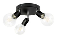 Pohyblivé svietidlo Loft stropné svietidlo 3x E27 Pohyblivé svietidlo Loft stropné svietidlo 3x E27