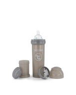 Twistshake antikoliková fľaša, šedá, 330 ml, 4m+ Twistshake antikoliková fľaša, šedá, 330 ml, 4m+