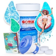 CHLORTIX oxy AKTÍVNY KYSLÍK 1kg BAZÉN BEZCHLÓR + plavák BAZÉNOVÁ bójka CHLORTIX oxy AKTÍVNY KYSLÍK 1kg BAZÉN BEZCHLÓR + plavák BAZÉNOVÁ bójka
