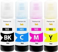 4x ATRAMENT PRE EPSON ECOTANK L3110 L3150 L3160 103 XL 4x ATRAMENT PRE EPSON ECOTANK L3110 L3150 L3160 103 XL