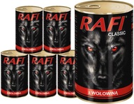 RAFI CLASSIC DOLINA NOTECI mokré krmivo pre psov hovädzie mäso 6x1240g RAFI CLASSIC DOLINA NOTECI mokré krmivo pre psov hovädzie mäso 6x1240g