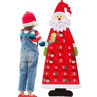 DIY adventný kalendár pre deti vyrobený z plsteného vianočného stromčeka DIY adventný kalendár pre deti vyrobený z plsteného vianočného stromčeka