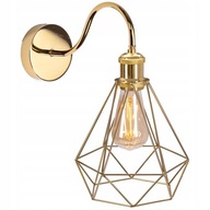 Lampa 392229 DIAMOND zlaté nástenné podkrovné svietidlo Lampa 392229 DIAMOND zlaté nástenné podkrovné svietidlo