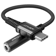 ACEFAST AUDIO KÁBEL USB TYP C - 3,5 mm MINI JACK 18CM DAC AUX + BEZPLATNÝ STYLUS ACEFAST AUDIO KÁBEL USB TYP C - 3,5 mm MINI JACK 18CM DAC AUX + BEZPLATNÝ STYLUS