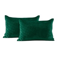 Dekoračné obliečky na vankúše, sada 2 ks, Fľaša zelená, 50x70cm, zamat Dekoračné obliečky na vankúše, sada 2 ks, Fľaša zelená, 50x70cm, zamat