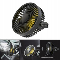 Ventilátor do auta s USB klipom Otočný s Ventilátor do auta s USB klipom Otočný s