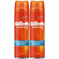 Gillette Fusion5 Hydratačný gél na holenie 2 ks Gillette Fusion5 Hydratačný gél na holenie 2 ks