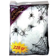 SPIDER WEB biela HALLOWEEN pavučina nylon 228g SPIDER WEB biela HALLOWEEN pavučina nylon 228g
