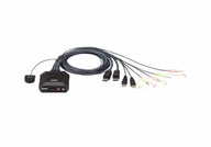 Prepínač KVM ATEN CS22DP-AT Prepínač KVM ATEN CS22DP-AT