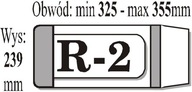 NASTAVITEĽNÝ OBAL KNIHY R2 (50KS) IKS, IKS