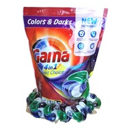 GAMA Color&Darks Laundry Capsules 60ks XXL All in One 4v1 pre farby