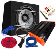 JBL BASS TUBE BOX 1000W + ZOSILŇOVAČ + KÁBLE