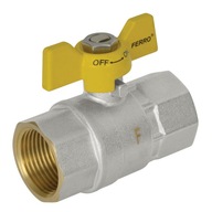 Plynový guľový ventil 3/4" GW-GW KGMS2 FERRO Plynový guľový ventil 3/4" GW-GW KGMS2 FERRO