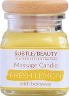 Masážna sviečka - Fresh Lemon - 100 ml