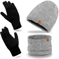 Poľská zimná súprava NANDY, čiapka, šál a rukavice
