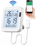 WiFi digitálny LCD snímač teploty a vlhkosti WiFi digitálny LCD snímač teploty a vlhkosti