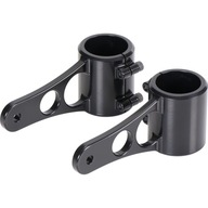 Objímky žiaroviek, čierne, pár 43/45/48 MM Objímky žiaroviek, čierne, pár 43/45/48 MM