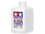X-20A Riedidlo Akryl 250ml Tamiya 81040 X-20A Riedidlo Akryl 250ml Tamiya 81040