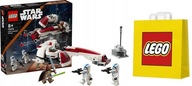 LEGO kocky STAR WARS Útek na speederi BARC V2 / 75378 + taška LEGO kocky STAR WARS Útek na speederi BARC V2 / 75378 + taška