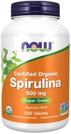 Bio Spirulina 500 mg 500 tabliet NOW Foods