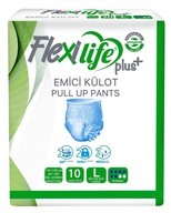 Plienky Flexilife Plus + L 10 ks Dospelý