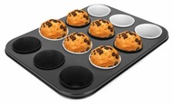 OCELOVÝ OCEL Plech na pečenie muffinov 12 ks OCELOVÝ OCEL Plech na pečenie muffinov 12 ks