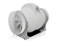 Potrubný ventilátor 595m³/h plastový tichý 247dB do kuchyne kúpeľňa 160mm Potrubný ventilátor 595m³/h plastový tichý 247dB do kuchyne kúpeľňa 160mm