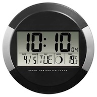 ELEKTRONICKÉ NÁstenné HODINY DCF PP-245 Black HAMA ELEKTRONICKÉ NÁstenné HODINY DCF PP-245 Black HAMA